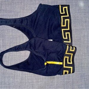 GRECA BORDER SCOOP BRALETTE